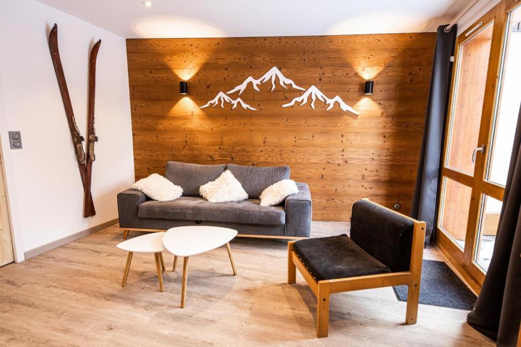 Superbe Vue, Acces Skis Aux Pieds, Tres Agreable Apartment Корчевел Екстериор снимка